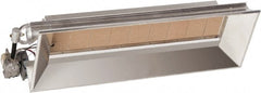Heatstar - 30-1/4" Long x 19-1/4" Wide x 12" High, 24 AC Volt, Infrared Suspended Heater - Apex Tool & Supply