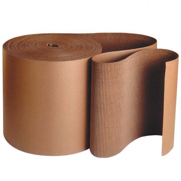 Made in USA - Packing Papers Type: Singleface Corrugated Style: Roll - Apex Tool & Supply
