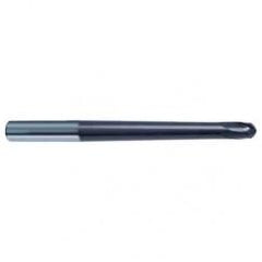 4mm Dia. - 100mm OAL 2 FL 30 Helix Firex Carbide Ball Nose End Mill - Apex Tool & Supply