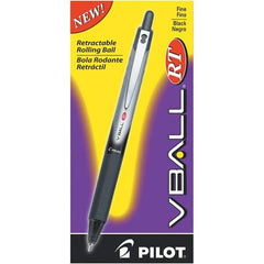 Pilot - Conical Roller Ball Pen - Black - Apex Tool & Supply