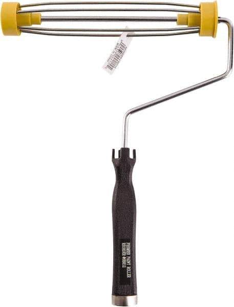 Premier Paint Roller - 9" Wide x 12" Long Heavy-Duty Birdcage Frame - Steel Frame, Plastic Handle - Apex Tool & Supply