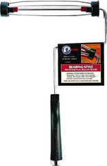Premier Paint Roller - 9" Wide x 14-1/2" Long Heavy-Duty Birdcage Frame - Steel Frame, Plastic Handle - Apex Tool & Supply