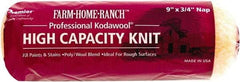 Premier Paint Roller - 3/4" Nap, 9" Wide Paint Roller Cover - Rough Texture, Polyester & Wool - Apex Tool & Supply