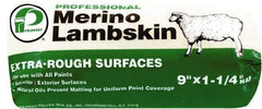 Premier Paint Roller - 1-1/4" Nap, 9" Wide Paint Roller Cover - Extra-Rough Texture, Lambskin - Apex Tool & Supply