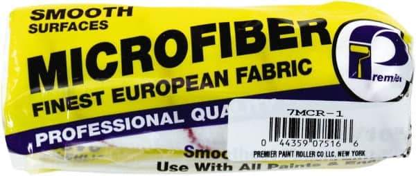 Premier Paint Roller - 5/16" Nap, 7" Wide Paint Roller Cover - Smooth Texture, Microfiber - Apex Tool & Supply