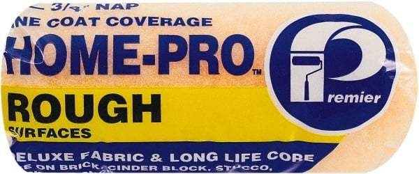 Premier Paint Roller - 3/4" Nap, 7" Wide Paint Roller Cover - Rough Texture, Polyester - Apex Tool & Supply