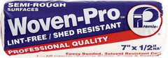 Premier Paint Roller - 1/2" Nap, 7" Wide Paint Roller Cover - Semi-Rough Texture, Woven - Apex Tool & Supply