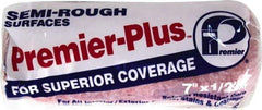 Premier Paint Roller - 1/2" Nap, 7" Wide Paint Roller Cover - Semi-Rough Texture, Polyester - Apex Tool & Supply