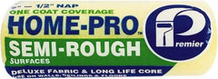 Premier Paint Roller - 1/2" Nap, 7" Wide Paint Roller Cover - Semi-Rough Texture, Polyester - Apex Tool & Supply