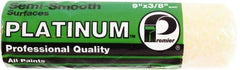 Premier Paint Roller - 3/8" Nap, 9" Wide Paint Roller Cover - Semi-Smooth Texture, Polyester - Apex Tool & Supply