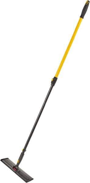 Rubbermaid - 57" Long x 3-1/4" Wide Dust Mop Frame - Black, Quick Connect - Apex Tool & Supply