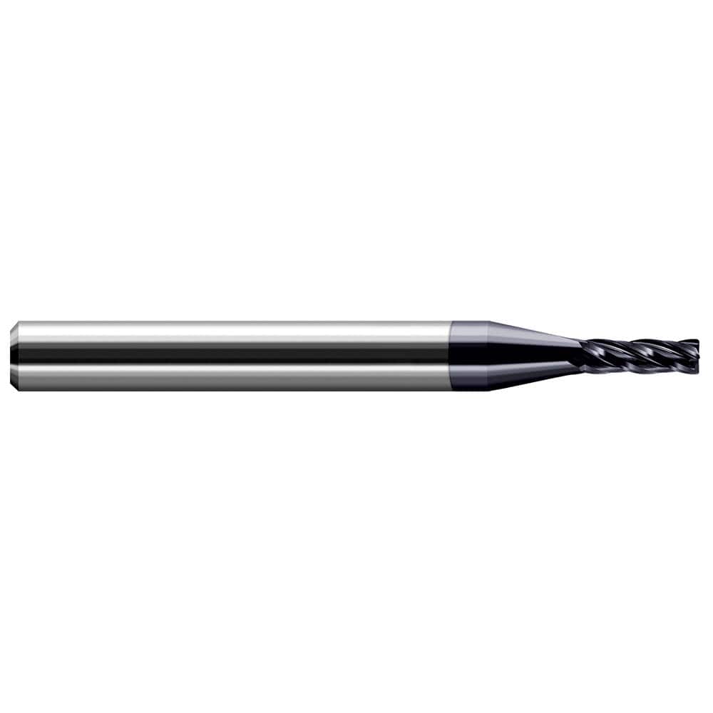 Harvey Tool - Corner Radius & Corner Chamfer End Mills; Mill Diameter (Inch): 3/8 ; Mill Diameter (Decimal Inch): 0.3750 ; End Type: Corner Radius ; Corner Radius (Decimal Inch): 0.0600 ; Number of Flutes: 4 ; Material: Solid Carbide - Exact Industrial Supply
