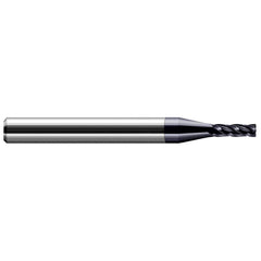 Harvey Tool - Corner Radius & Corner Chamfer End Mills; Mill Diameter (Inch): 3/8 ; Mill Diameter (Decimal Inch): 0.3750 ; End Type: Corner Radius ; Corner Radius (Decimal Inch): 0.0600 ; Number of Flutes: 4 ; Material: Solid Carbide - Exact Industrial Supply