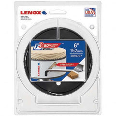 Lenox - Hole Saws Saw Diameter (mm): 1.50 Saw Diameter (Inch): 6 - Apex Tool & Supply