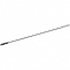 Kennametal - 3mm 132° 2-Flute Solid Carbide Extra Length Drill Bit - Apex Tool & Supply