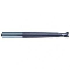 6mm Dia. - 120mm OAL - 2 FL 30 Helix TiAlN Carbide End Mill - Apex Tool & Supply
