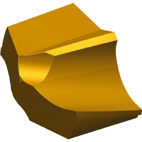Kennametal - Series KSEM, 35mm Diam Grade KC7135 150° Replaceable Drill Tip - Carbide, TiN Finish, 9 Seat Size - Apex Tool & Supply