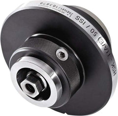 HAIMER - VDI 60 Taper, On-Center/Rotating, Spindle Adapter - 1.9685" Projection, Use with ISS-U Spindle - Apex Tool & Supply