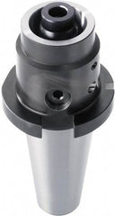 HAIMER - HSK32A, C, E Taper, On-Center/Rotating, Spindle Adapter - 80mm Projection, Use with ISO50 Spindle - Apex Tool & Supply