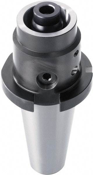 HAIMER - HSK100A, C, E Taper, On-Center/Rotating, Spindle Adapter - 80mm Projection, Use with ISO50 Spindle - Apex Tool & Supply