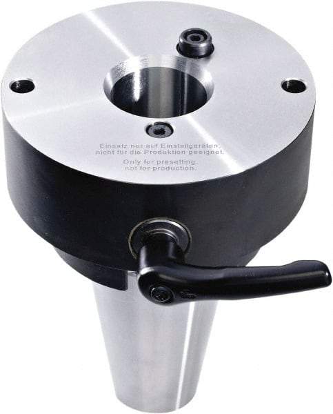 HAIMER - HSK, SK, BT, CAT, BBT, Capto, KM Taper, On-Center/Rotating, Spindle Adapter - 20mm Projection, Use with ISO50 Spindle - Apex Tool & Supply