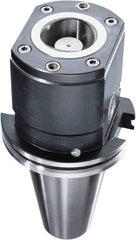 HAIMER - CAPTO C5 Taper, On-Center/Rotating, Spindle Adapter - 50mm Projection, Use with ISO50 Spindle - Apex Tool & Supply