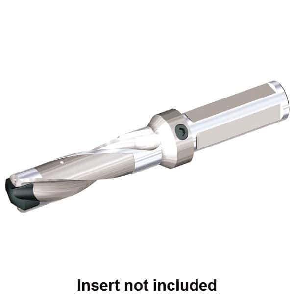 Kennametal - 36.52 to 40mm Diam, 5xD, 182.6mm Max Depth, 1-1/2" Shank Diam, 232.9mm Flute, 342.85mm OAL, Replaceable Tip Drill - KSEM3651HPGM Insert, 10 Seat Size, KSEM Toolholder, Series KSEM - Apex Tool & Supply