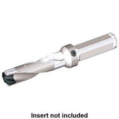 Kennametal - 36.12 to 40mm Diam, 5xD, 180.6mm Max Depth, 1-1/2" Shank Diam, 232.9mm Flute, 342.85mm OAL, Replaceable Tip Drill - KSEM3611HPGM Insert, 10 Seat Size, KSEM Toolholder, Series KSEM - Apex Tool & Supply