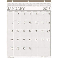 House of Doolittle - 12 Sheet, 20 x 26", Wall Calendar - Beige - Apex Tool & Supply