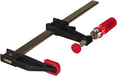 Bessey - 6" Capacity, 3-1/2" Throat Depth, Carbon Steel Bar Clamp - 1,100 Lb Clamping Pressure - Apex Tool & Supply