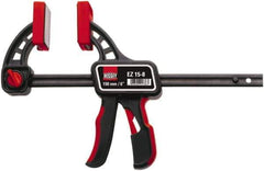 Bessey - 6" Capacity, 2-3/8" Throat Depth, Carbon Steel Bar Clamp - 150 Lb Clamping Pressure - Apex Tool & Supply
