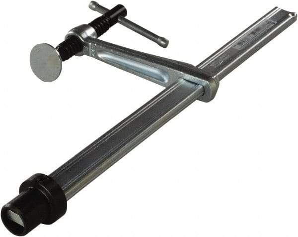 Bessey - 4" Throat Depth, 8" Max Capacity, Standard Sliding Arm Clamp - 650 Lb Clamping Pressure, 5/8" Spindle Diam - Apex Tool & Supply