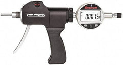 Starrett - Electronic Bore Gages Type: Pistol Grip Electronic Bore Gage Minimum Measurement (Decimal Inch): 0.7500 - Apex Tool & Supply