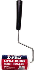 Premier Paint Roller - 10" Long, 1/4" Nap, Wall Paint Roller Set - 5" Wide, Steel Frame, Includes Roller Cover & Frame - Apex Tool & Supply