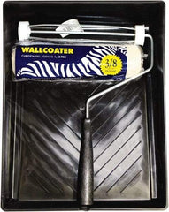 Premier Paint Roller - 3/8" Nap, Wall Paint Roller Set - 10" Wide, Steel Frame, Includes Paint Tray, Roller Cover & Frame - Apex Tool & Supply