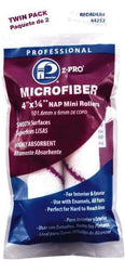 Premier Paint Roller - 1/4" Nap, 4" Wide Paint Mini Roller Covers - Smooth Texture, Microfiber - Apex Tool & Supply