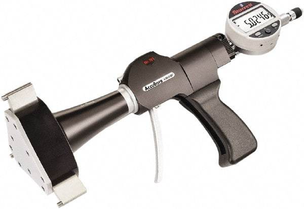 Starrett - Electronic Bore Gages Type: Pistol Grip Electronic Bore Gage Minimum Measurement (Decimal Inch): 4.0000 - Apex Tool & Supply