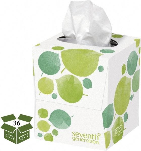 Seventh Generation - Tall Box of White Facial Tissues - 2 Ply, Recycled Fibers - Apex Tool & Supply