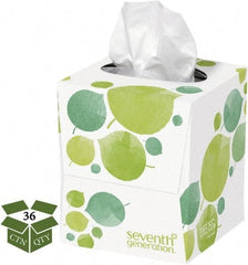 Seventh Generation - Tall Box of White Facial Tissues - 2 Ply, Recycled Fibers - Apex Tool & Supply
