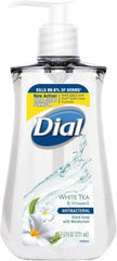 Dial - 7.5 oz Pump Bottle Liquid Soap - Clear, White Tea Scent - Apex Tool & Supply