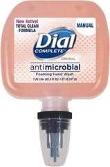 Dial - 1.25 L Dispenser Refill Foam Soap - Light Pink, Original Scent - Apex Tool & Supply