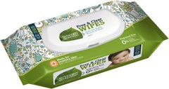 Seventh Generation - Pre-Moistened Baby Wipes - Pop-Up, 7" x 7" Sheet Size, White - Apex Tool & Supply