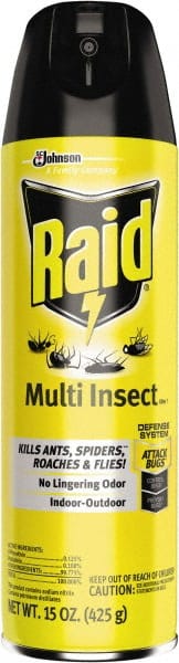 Raid - Pack of (12) 15-oz Aerosol Cans Insect Killer - Apex Tool & Supply