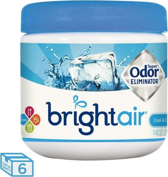 BRIGHT Air - 14 oz Tub Odor Neutralizer - Gel, Cool & Clean Scent - Apex Tool & Supply