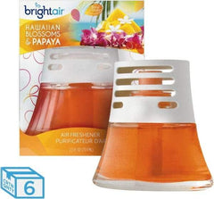 BRIGHT Air - 2.5 oz Diffuser Air Freshener - Liquid, Hawaiian Blossoms & Papaya Scent - Apex Tool & Supply