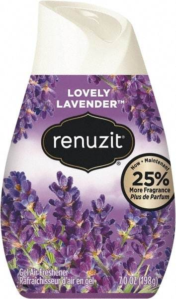 Renuzit - 7 oz Cone Air Freshener - Gel, Fresh Lavender Scent, Environmentally Safe - Apex Tool & Supply