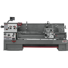 Jet - 18" Swing, 80" Between Centers, 230/460 Volt, Triple Phase Toolroom Lathe - 7MT Taper, 7-1/2 hp, 25 to 1,800 RPM, 3-1/8" Bore Diam, 44" Deep x 66" High x 136" Long - Apex Tool & Supply