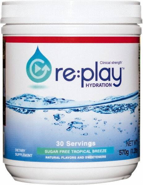 Hydration Health - 15.36 oz Container Sugar Free Tropical Breeze Activity Drink - Powdered, Yields 480 oz - Apex Tool & Supply