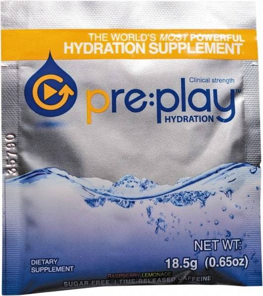 Hydration Health - 0.65 oz Packet Sugar Free Raspberry Lemonade Activity Drink - Powdered, Yields 18 oz - Apex Tool & Supply