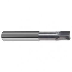 1/2" Dia. - 3" OAL - 3 FL Straight FL Bright Carbide End Mill - Apex Tool & Supply